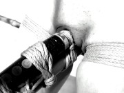 YOU WOULD CUM UNTIL YOU CAN'T STAND - Tied up to her magic wand to a non stop orgasm 9/16