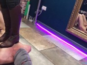 Goddess Serena - Hogtied Slave for my Brown Leather Riding Boots (trailer) 6/16