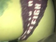 Sexy Red Throws it back in her ass 😝😝 9/16