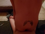 Sexy Pelirroja me pide que me la folle mientras ella fuma 12/16