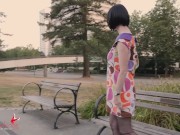 I get completely stark naked on a PUBLIC BENCH with the traffic driving by! I still can't believe it 10/16