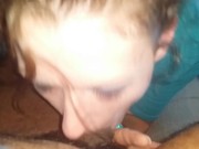 2nd time in 1 hr. She swore she could make me cum again, so I let her 1/16