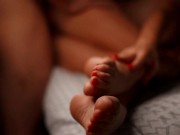 Slow motion sensual fucking of gentle shaved pussy 9/16