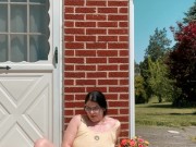 Power pissing outside on a sunny day 15/16