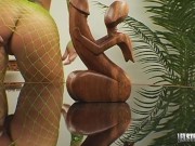 Chelsea Zinn And Flower Tucci Gape For Lex Steele! 1/16