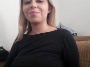 married secretary masturbates seeing boss, he sucked her pussy when he know about it 1/16