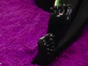 Free latex rubber ass and feet video FemDom POV xxx 15/16