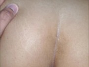 Busty babe let me fuck raw after the bar and I cummed inside her. 1/16