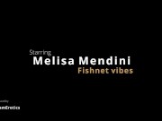 Melisa Mendini Sexy in fishnet Teaser 2/16