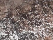 Watching TV While My Step Daddy Eats.  Can't stop squinting in my Daddy Mouth. 1/16