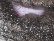 Watching TV While My Step Daddy Eats.  Can't stop squinting in my Daddy Mouth. 7/16