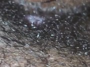 Watching TV While My Step Daddy Eats.  Can't stop squinting in my Daddy Mouth. 8/16