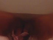 HOT MILF FINGERING HAIRY BUSH WITH BIG PUSSY LIPS 14/16