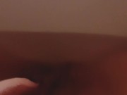 HOT MILF FINGERING HAIRY BUSH WITH BIG PUSSY LIPS 9/16