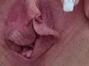 Kinky Bitch Willingley opens Her Legs and Spreads Her Very Very Wet and Filthy Pussy to be Cleaned😈 1/16