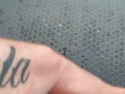 Wet Public Car Play For Father's Day - He Bent Me Over The Seat 1/16