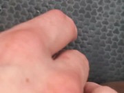 Wet Public Car Play For Father's Day - He Bent Me Over The Seat 2/16