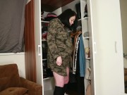 Dressing in pre-pregnancy clothes 2/16