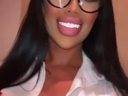 Lara Frost in a secretary costume. ( full video on Onlyfans)