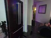 Oblivious girlfriend in background while boyfriend fucks her friend 10/16