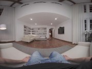 VRConk Skinny Brunette Teen Wants To Show You Something Wet VR Porn 2/16