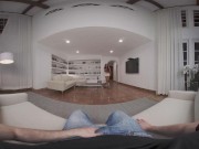 VRConk Skinny Brunette Teen Wants To Show You Something Wet VR Porn 3/16