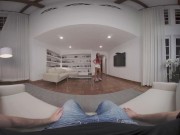 VRConk Skinny Brunette Teen Wants To Show You Something Wet VR Porn 5/16