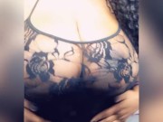 Compilation BIG BOOBS IN SnapChat - Hot girl big boobs for you 10/16