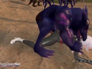 Jumpsuit Cosplay Fuck - Sword X Hime Gameplay 4/16