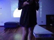 STEPSISTER Sees me Watching Porn and Gets VERY HORNY 🔹 Real Amateur MY BLUE APPLE 5/16