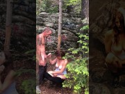 I Fuck her in her Little Tight Ass in the middle of Nature 8/16
