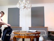 TUTOR4K Mature tutor instead of literature teaches student about sex 7/16