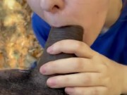 Good deepthroat in the woods 4/16