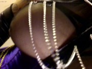 4KHD Latex Dominatrix POV Collar&Leashed SPH Facesitting Hump&Edging JOI DogWalk you like FuckPuppy 10/16