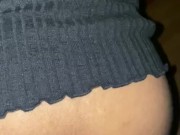 Cute ebony taking Back Shots amateur 1 7/16