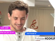 Sexy brunette takes her step-brother's hard cock 7/16