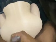 Making His Wife Take Every Inch; Quickly Creampied & Told To Leave It For Her Husband Later! 12/16