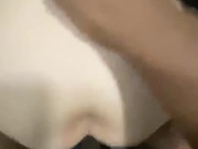 Making His Wife Take Every Inch; Quickly Creampied & Told To Leave It For Her Husband Later! 5/16