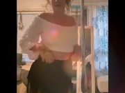 BambiAmbita has a dance and tease hour with anal plug 1/16