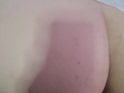 AMWF Curvy  Big Ass Girlfriend in White Lingerie gets Huge Creampie 2/16