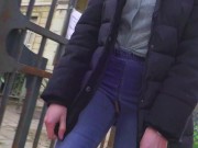 Exhib au parc, j'ai craqué mon slip 13/16