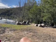 Outdoor Pissing Fucking And Cum on Feet 7/16