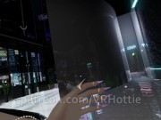 Fuck On Car Hood Blonde White Hair Lace Pussy Piercing Blowjob Mouth Gag Choker Ass POV Lap Dance 1/16