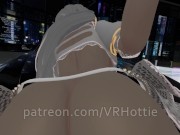 Fuck On Car Hood Blonde White Hair Lace Pussy Piercing Blowjob Mouth Gag Choker Ass POV Lap Dance 13/16