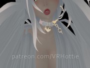 Fuck On Car Hood Blonde White Hair Lace Pussy Piercing Blowjob Mouth Gag Choker Ass POV Lap Dance 14/16