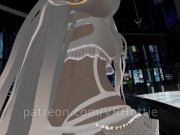 Fuck On Car Hood Blonde White Hair Lace Pussy Piercing Blowjob Mouth Gag Choker Ass POV Lap Dance 4/16