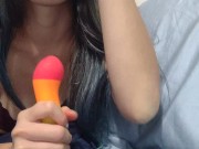 cute asian babe sucks her dildo wishing it was you 2/16