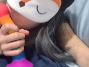 cute asian babe sucks her dildo wishing it was you 4/16
