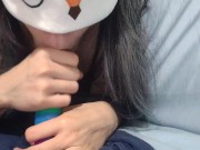 cute asian babe sucks her dildo wishing it was you 5/16