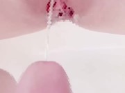 暖かいオシッコがクリトリスにかかると感じちゃう❤️【日本人素人HENTAIカップル個人撮影37】 4/16